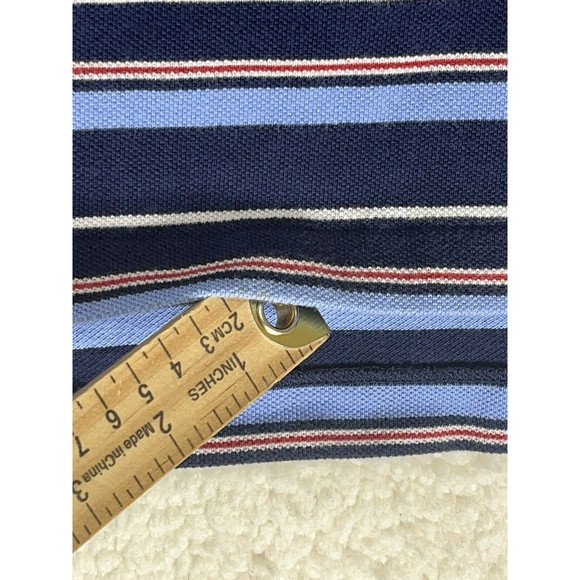 Polo by Ralph Lauren 1/4 Button Down Men's Multicolor Striped Shirt Size 2XL - Picture 6 of 12